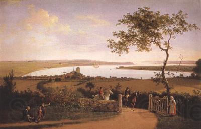 Jens Juel View over the Lesser Belt (mk22) Germany oil painting art